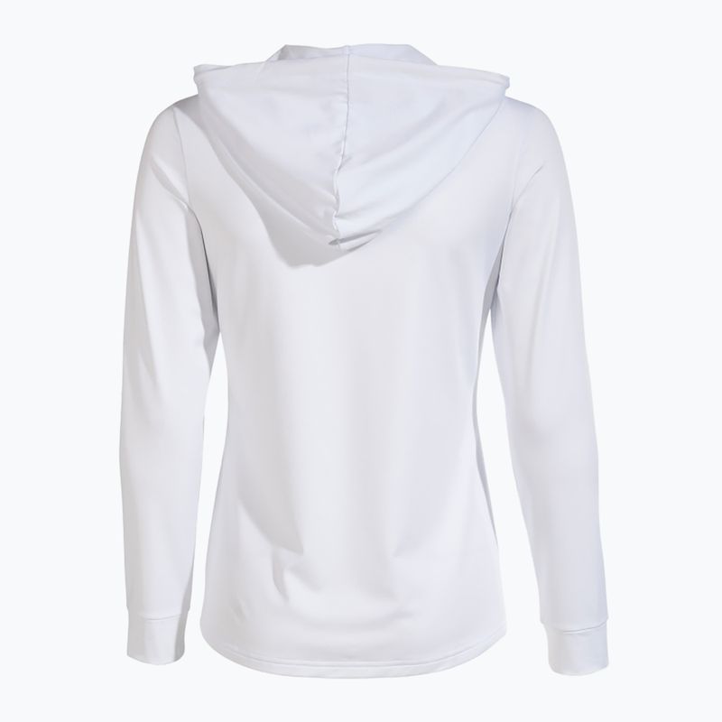 Bluză de tenis pentru femei Joma Sculpture II Zip-Up Hoodie white 9