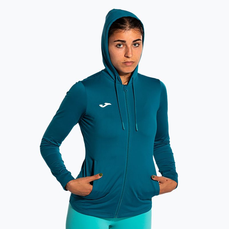 Bluză de tenis pentru femei Joma Sculpture II Zip-Up Hoodie green 6