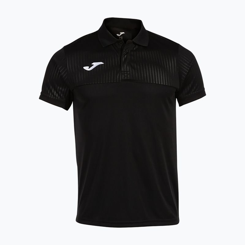 Tricou polo de tenis pentru bărbați Joma Montreal black 3