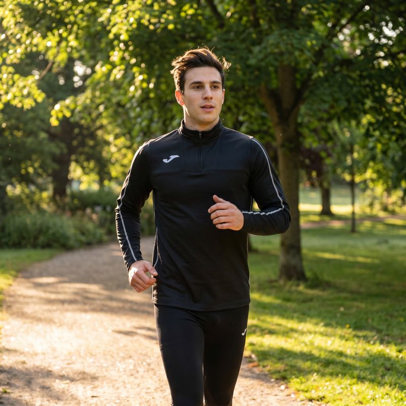 Tricou de alergare pentru bărbați Joma R-Trail Nature negru 103172.100 14
