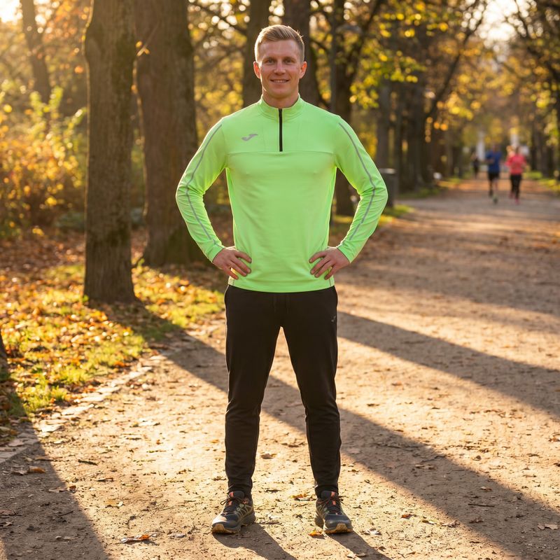 Bluză de alergare pentru bărbați Joma R-Trail Nature green 14