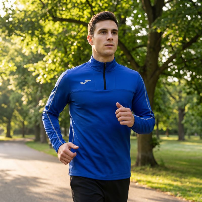 Tricou de alergare pentru bărbați Joma R-Trail Nature albastru marin 103172 10