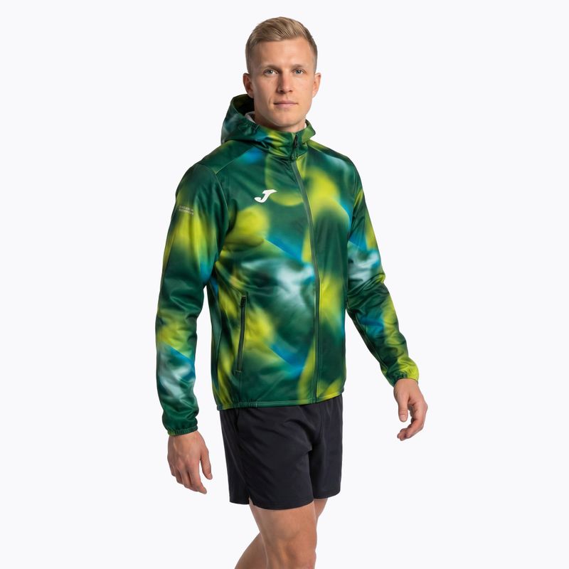 Geacă de alergat pentru băbați Joma R-Trail Nature Raincoat green 103218 2