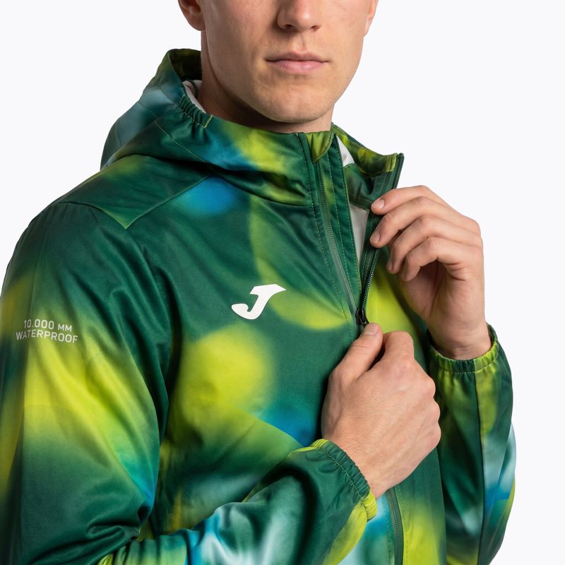 Geacă de alergat pentru băbați Joma R-Trail Nature Raincoat green 103218 3