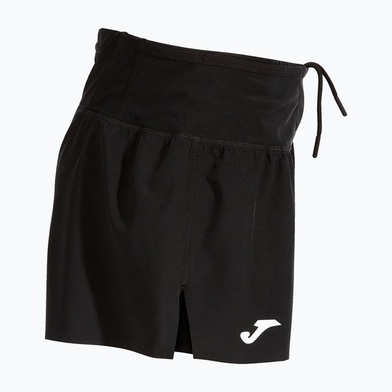 Pantaloni scurți de alergare pentru femei Joma R-Trail Nature negru 3