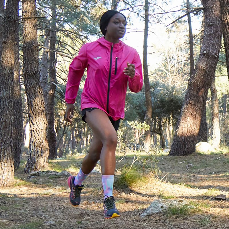 Pantaloni scurți de alergare pentru femei Joma R-Trail Nature negru 7