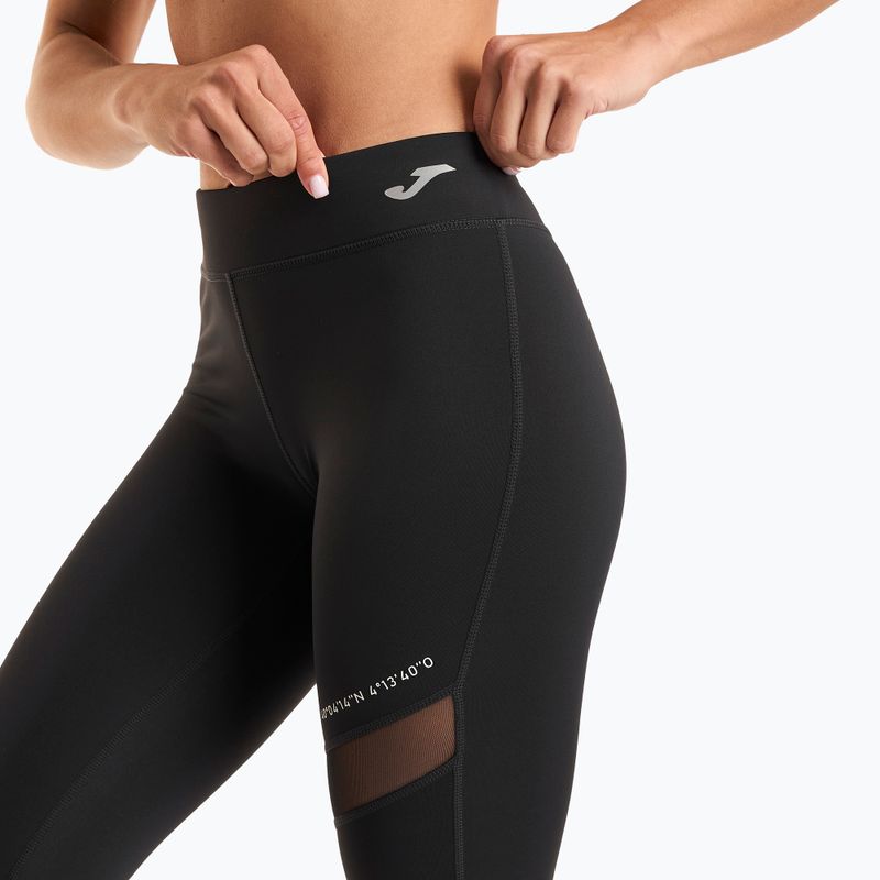 Colanți de alergare pentru femei Joma R-Nature Long Tights negru 901821 3