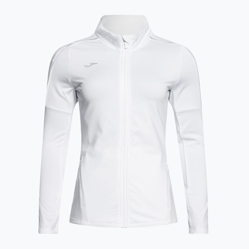 Joma R-City Full Zip de alergare pentru femei Joma R-City Full Zip sweatshirt alb 901829.200