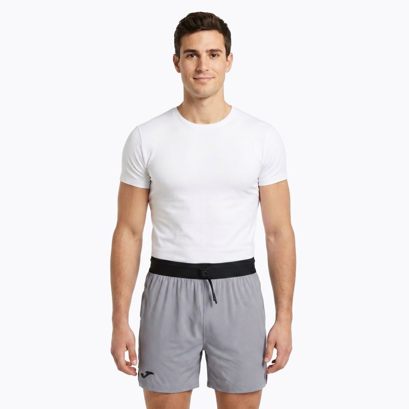 Pantaloni scurți de alergare pentru bărbați Joma R-City gri 103170.276 4