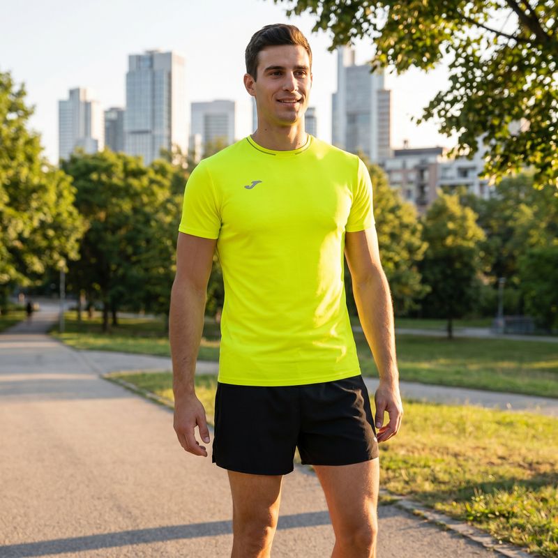 Tricou de alergat pentru bărbați Joma R-City galben 103171.060 5