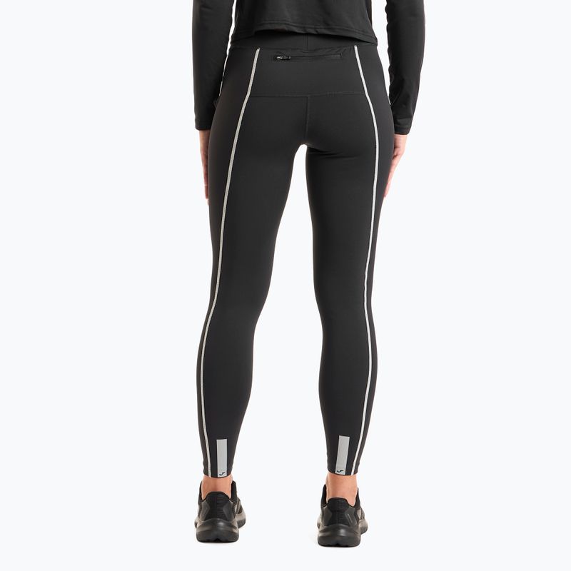 Joma R-Night Long Tights pentru bărbați Joma R-Night Long Tights jambiere de alergare negru 103176 2