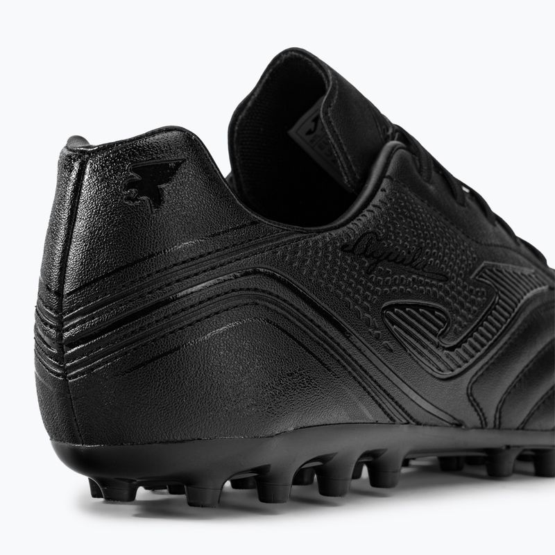 Ghete de fotbal Joma Aguila AG negru pentru bărbați 9