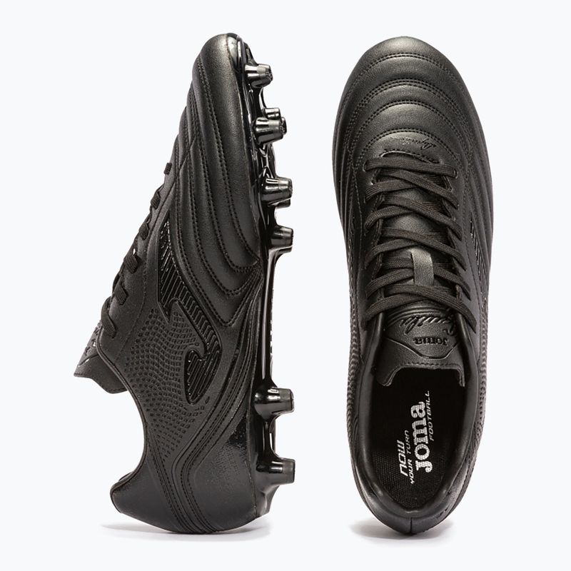 Joma Aguila FG negru pentru bărbați ghete de fotbal 14