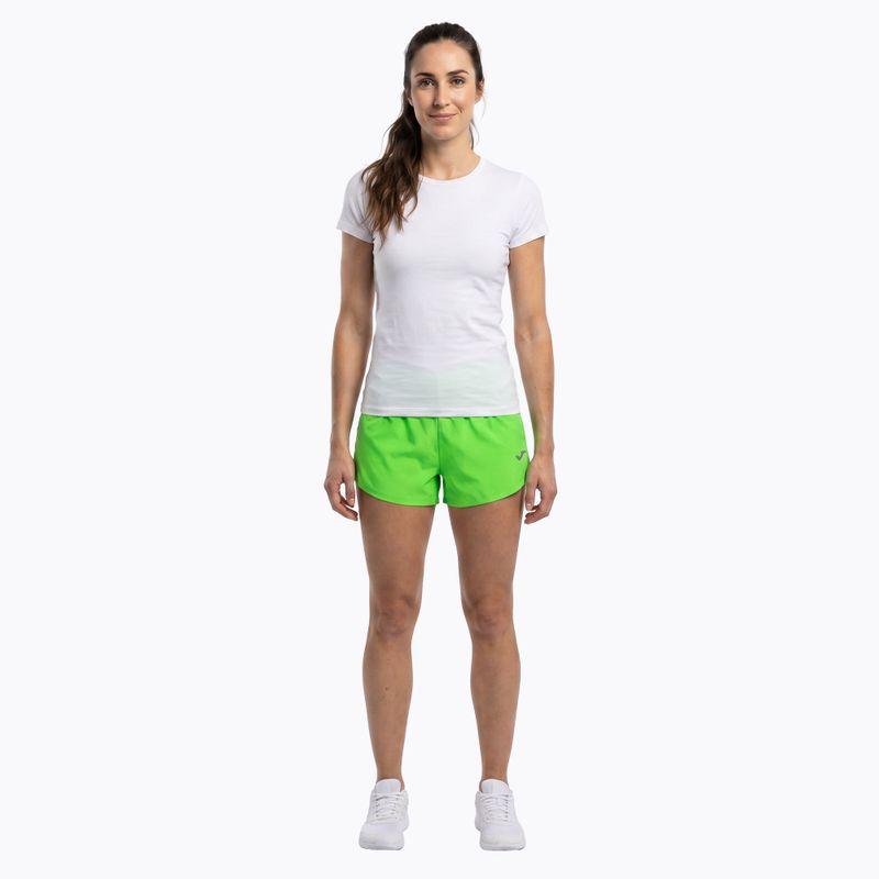 Pantaloni scurți de alergat Joma Olimpia fluor green