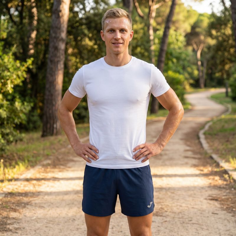 Pantaloni scurți de alergare pentru bărbați Joma R-Combi dark navy 14