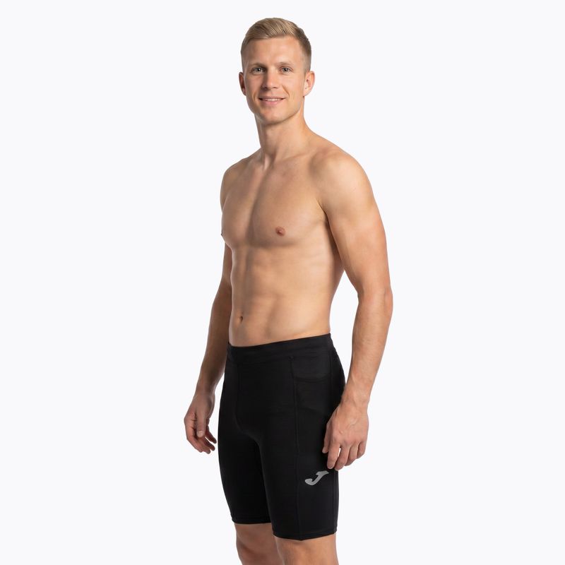 Pantaloni scurți de alergat pentru bărbați Joma Elite X Short Tights negri 700038.100 5