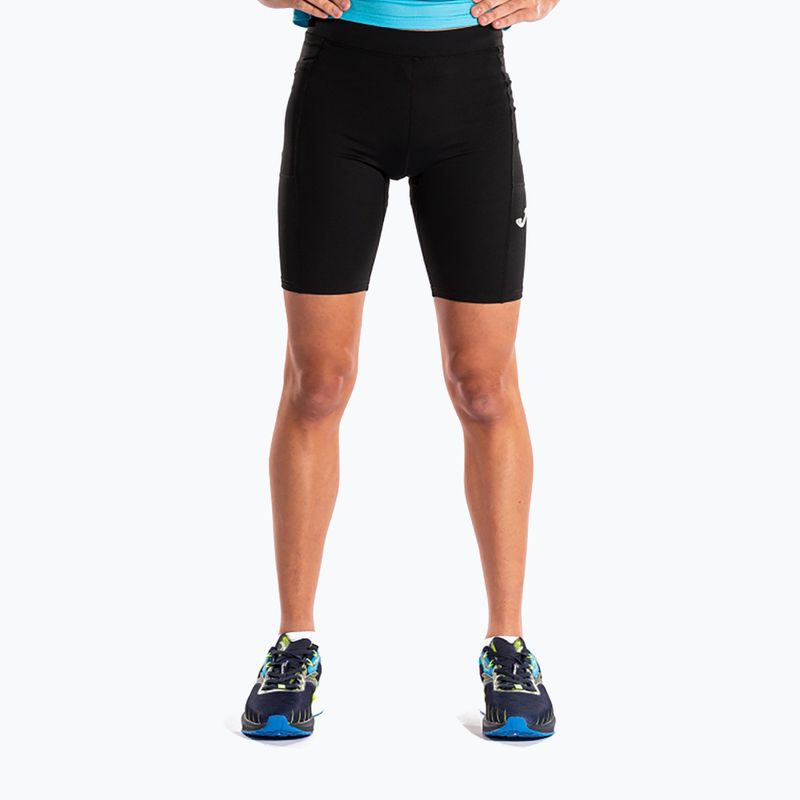Pantaloni scurți de alergat pentru bărbați Joma Elite X Short Tights negri 700038.100 5