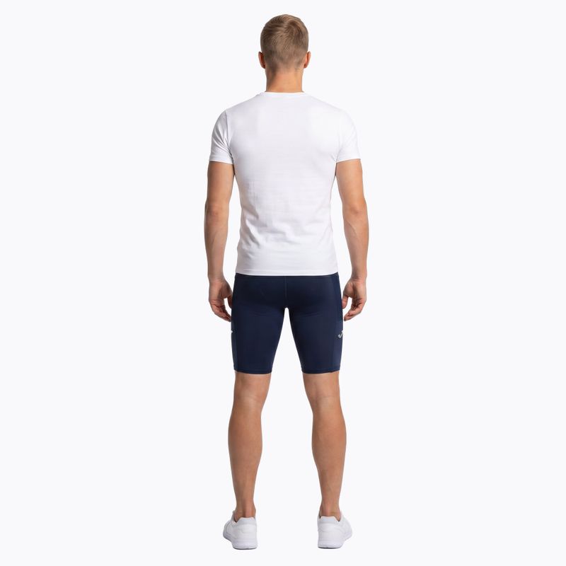 Pantaloni scurți de alergat pentru bărbați Joma Elite X Short Tights bleumarin 700038.300 2