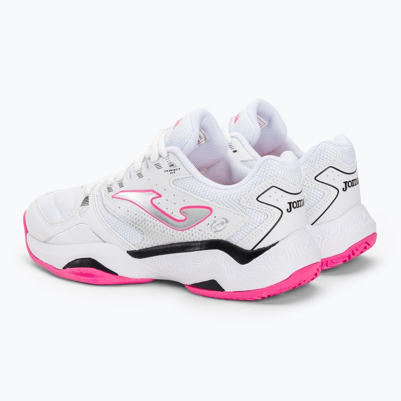 Încălțăminte de tenis pentru femei Joma Master 1000 Lady P white/fuchsia 3