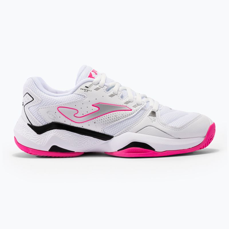 Încălțăminte de tenis pentru femei Joma Master 1000 Lady P white/fuchsia 7