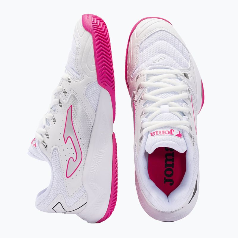 Încălțăminte de tenis pentru femei Joma Master 1000 Lady P white/fuchsia 10