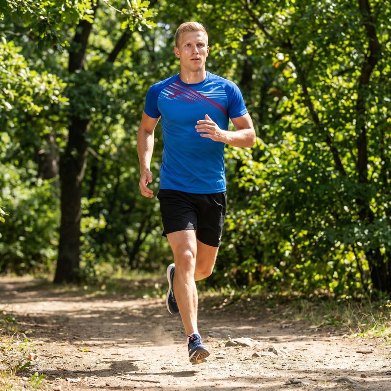 Tricou de alergare pentru bărbați Joma Elite X albastru 103101.700 8