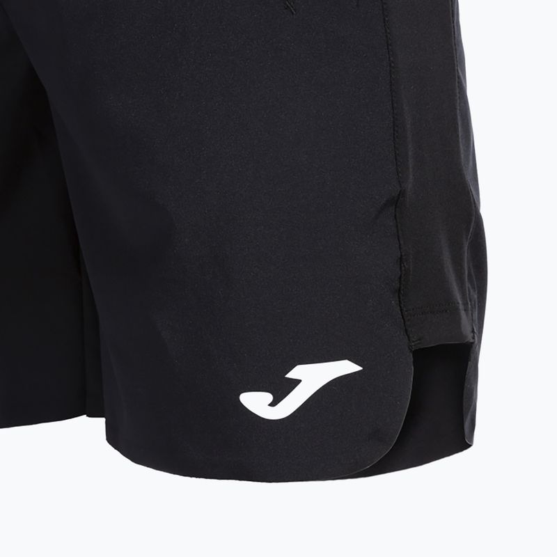 Pantaloni scurți de tenis pentru bărbați Joma Smash negru 6