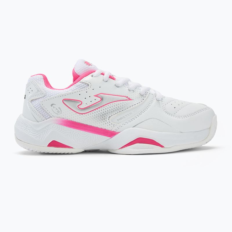 Încălțăminte de tenis pentru copii Joma Master 1000 JR C white/ fuchsia 2