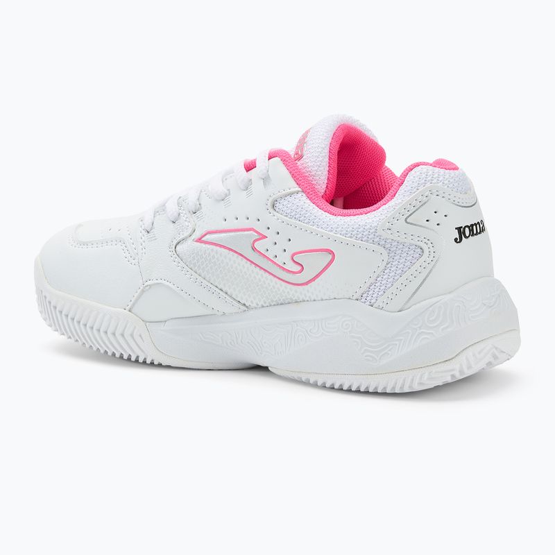 Încălțăminte de tenis pentru copii Joma Master 1000 JR C white/ fuchsia 3