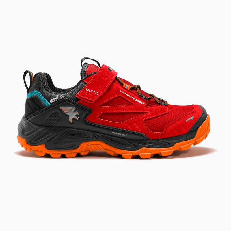Joma Quito Jr 2306 pantofi de alergare roșii pentru copii