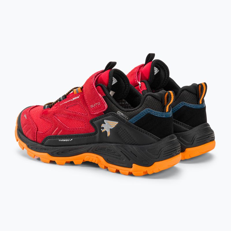 Joma Quito Jr 2306 pantofi de alergare roșii pentru copii