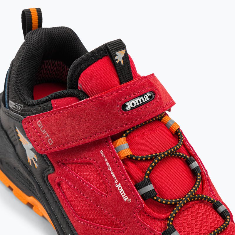 Joma Quito Jr 2306 pantofi de alergare roșii pentru copii