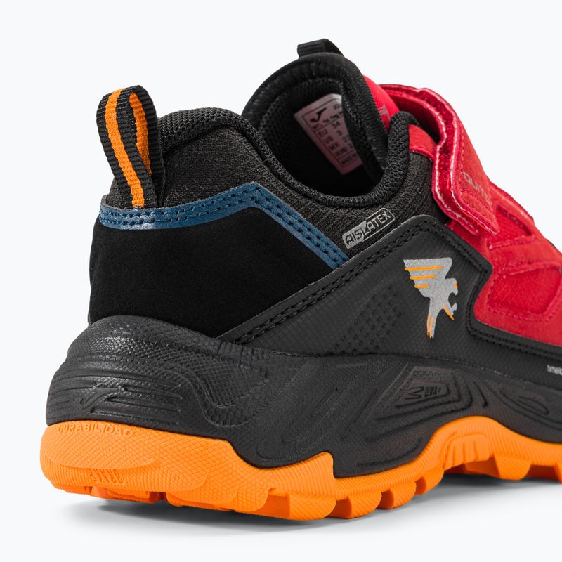 Joma Quito Jr 2306 pantofi de alergare roșii pentru copii