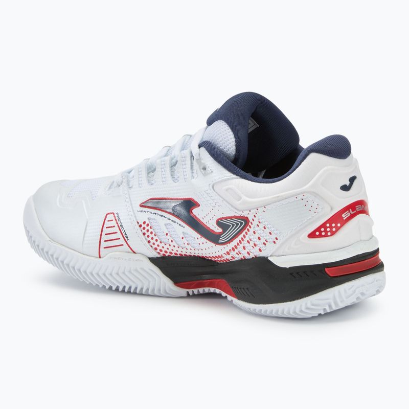 Încălțăminte de tenis pentru copii  Joma Slam JR C white/navy blue 3