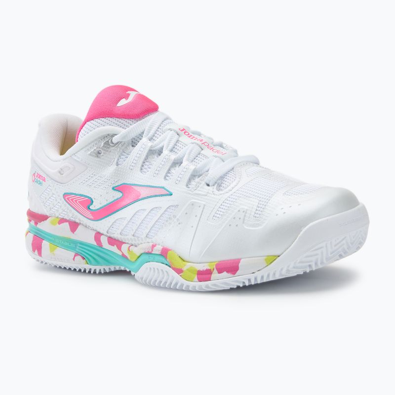 Încălțăminte de tenis pentru copii  Joma Slam JR C white/pink