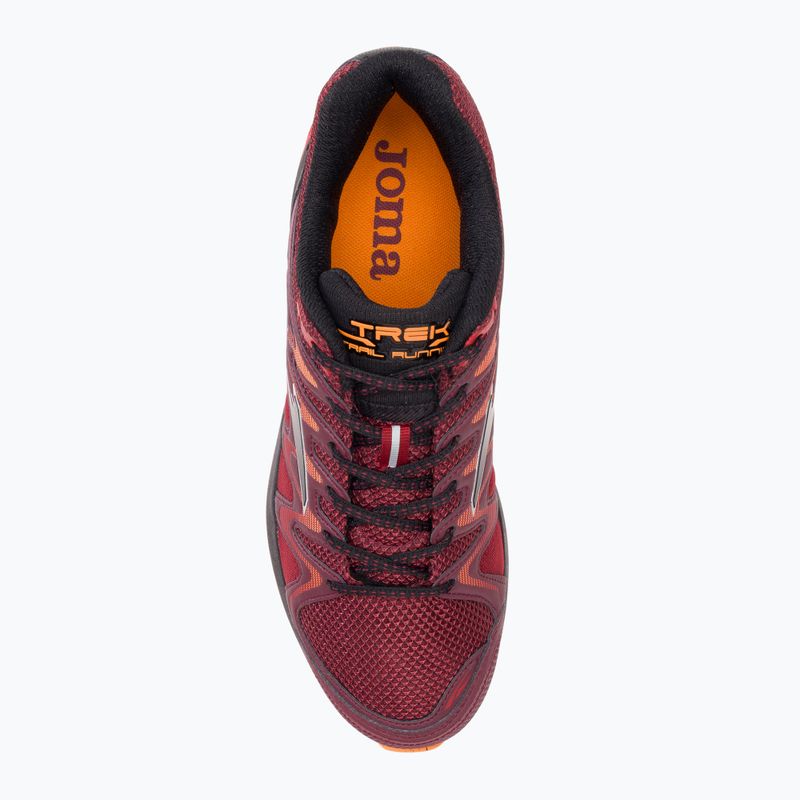 Pantofi de alergare Joma Trek 2306 burgundy pentru bărbați 6