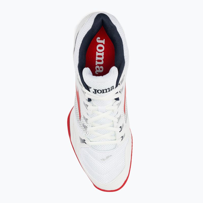 Pantofi de tenis pentru bărbați Joma Master 1000 alb/roșu 7