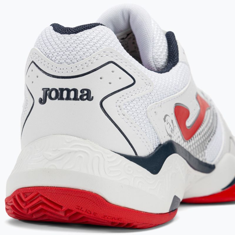 Pantofi de tenis pentru bărbați Joma Master 1000 alb/roșu 10