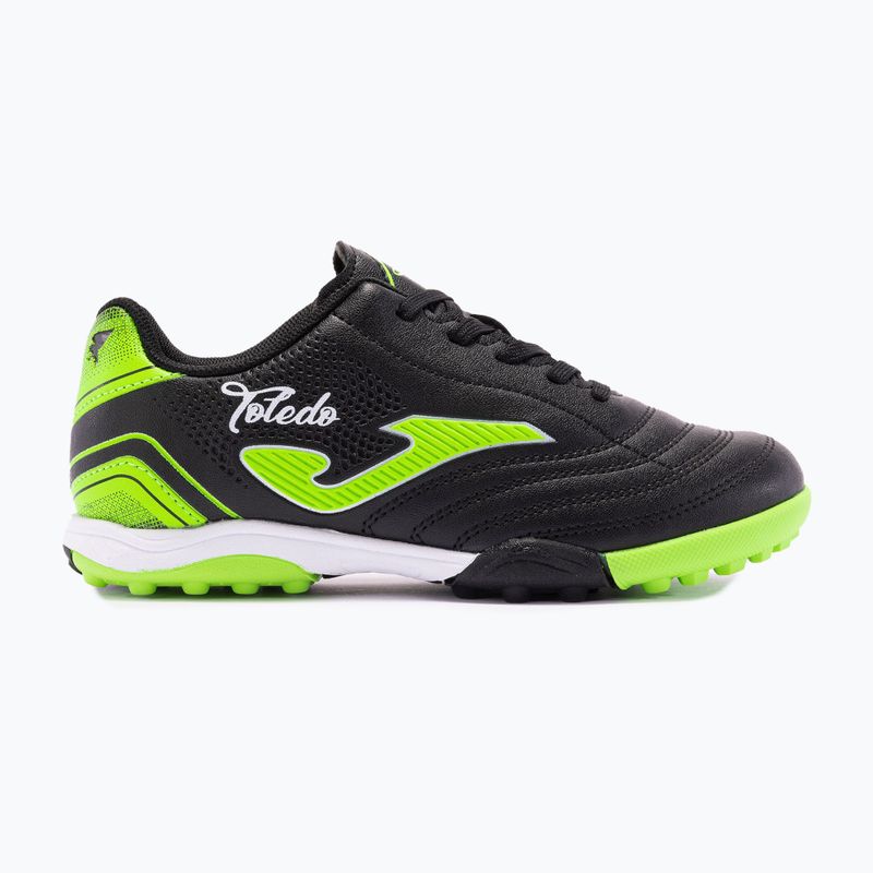 Joma Toledo Jr TF ghete de fotbal pentru copii negru 8