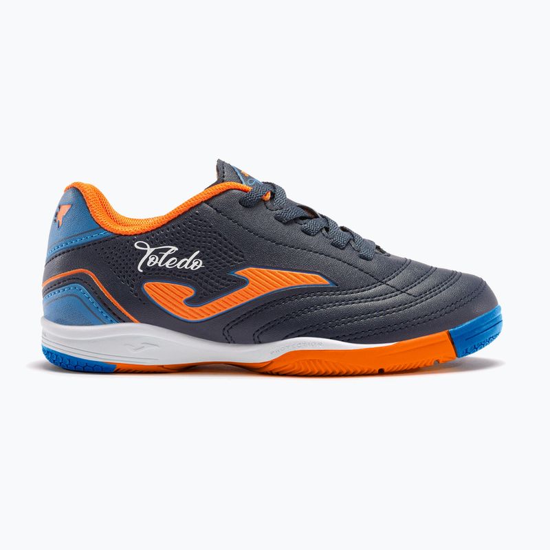 Ghete de fotbal pentru copii Joma Toledo Jr IN navy/orange 11