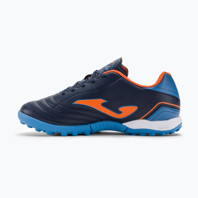 Ghete de fotbal pentru copii Joma Toledo Jr TF navy/orange 10