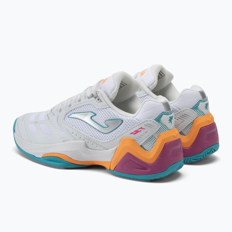 Pantofi de tenis pentru femei Joma Set Lady alb/portocaliu 3