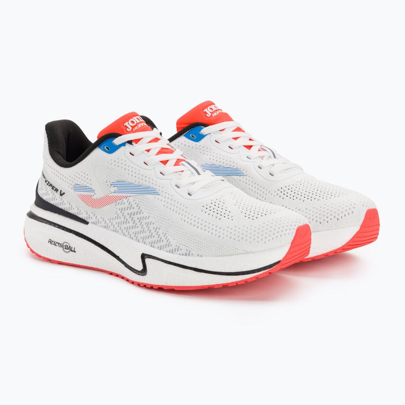 Pantofi de alergare pentru bărbați Joma Viper 2302 alb 4
