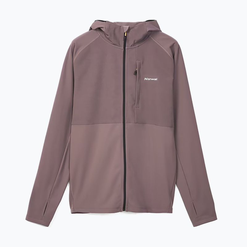 Geacă de alergare pentru bărbați NNormal Active Warm albergini/purple 4