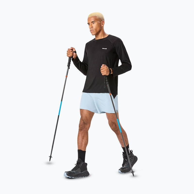 Longsleeve de alergare pentru bărbați NNormal Merino black 2