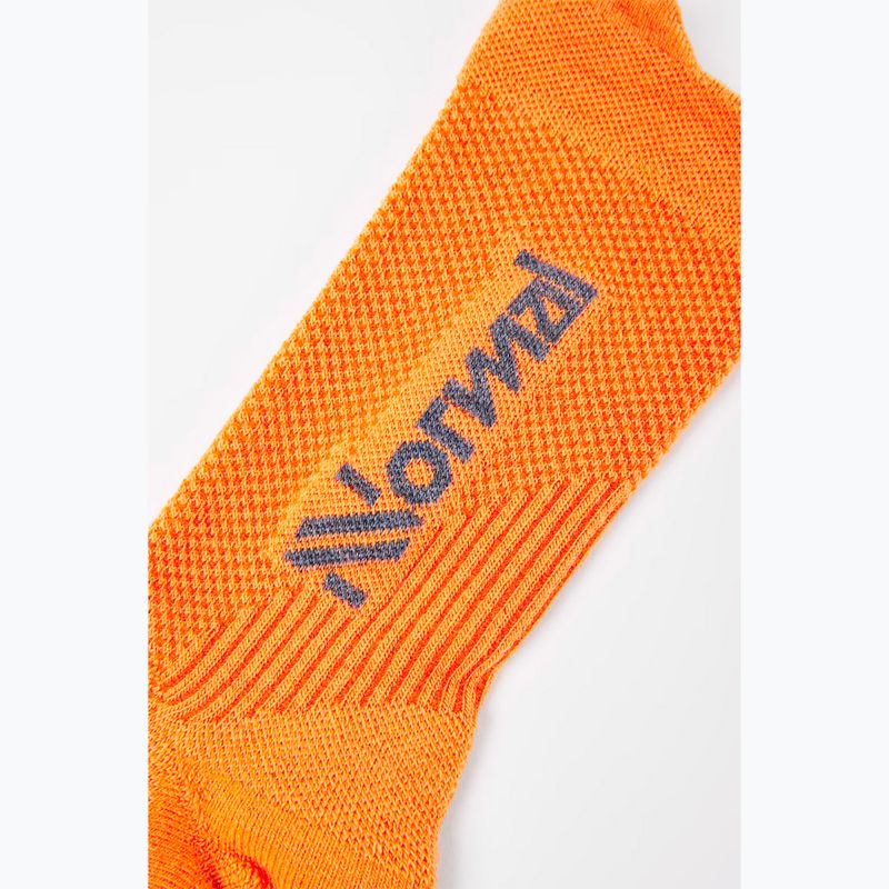 Șosete de alergare NNormal Merino orange 2