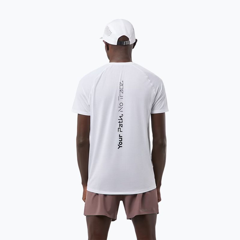 Tricou de alergare pentru bărbați NNormal Race white 3