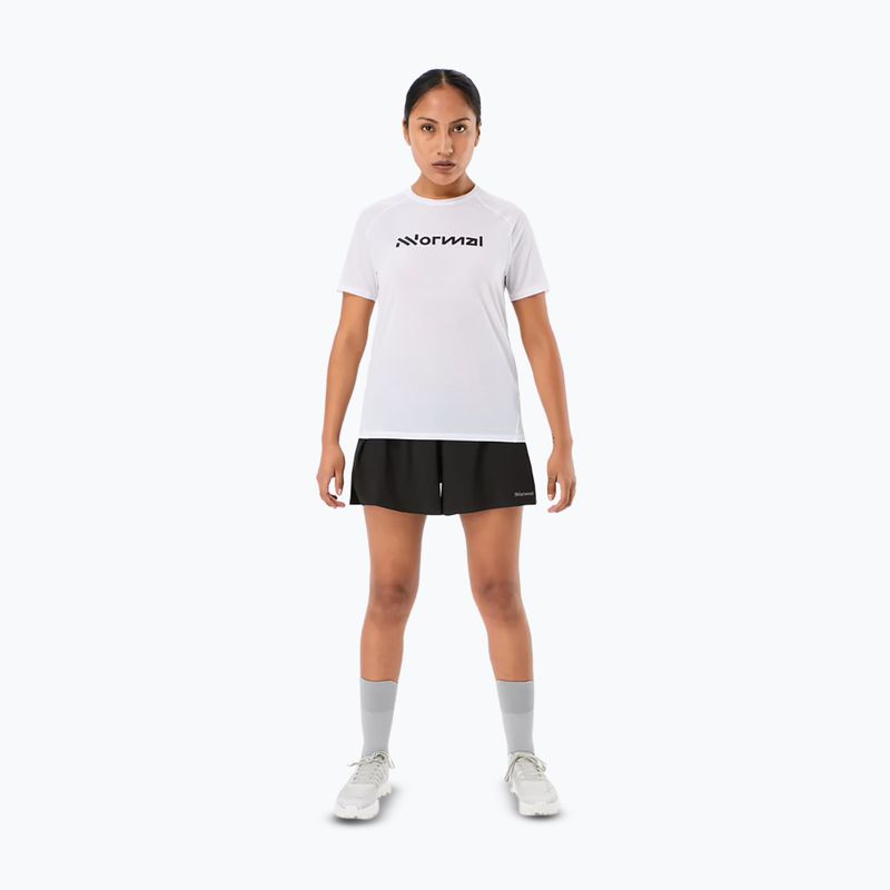 Tricou de alergare pentru femei NNormal Race alb 2