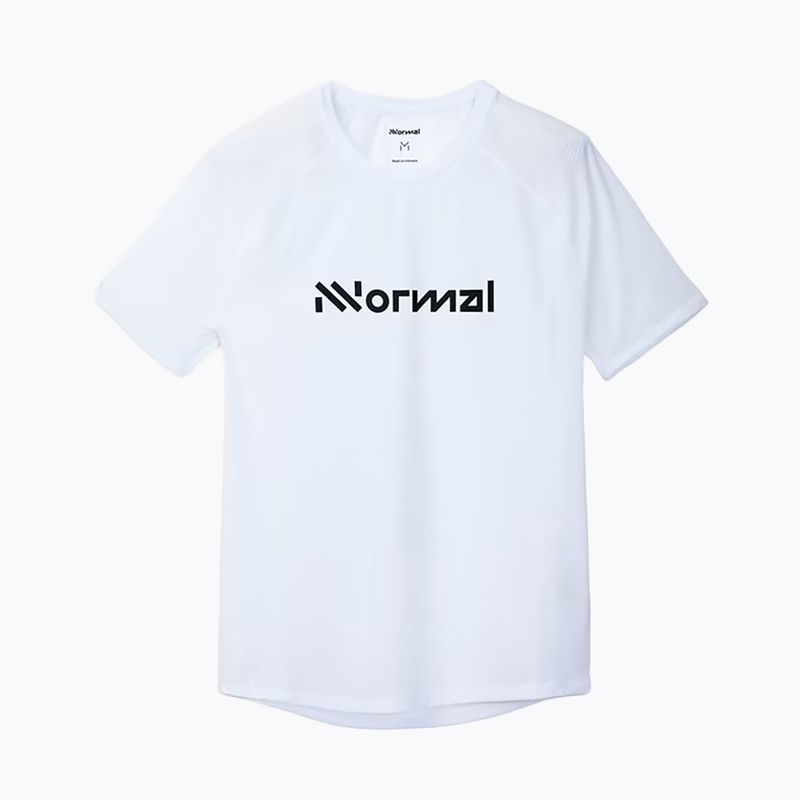 Tricou de alergare pentru femei NNormal Race alb 3