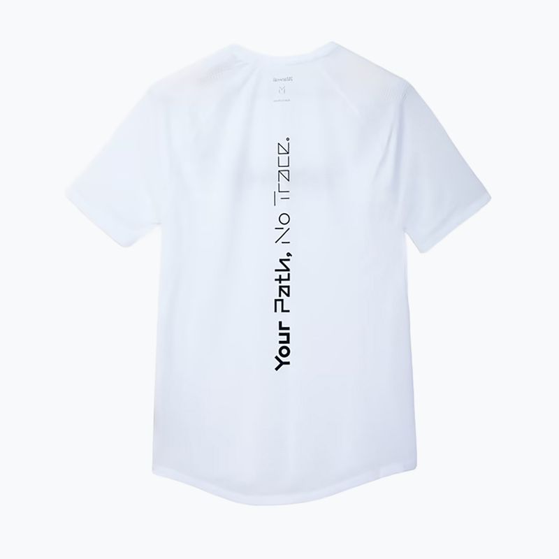 Tricou de alergare pentru femei NNormal Race alb 4